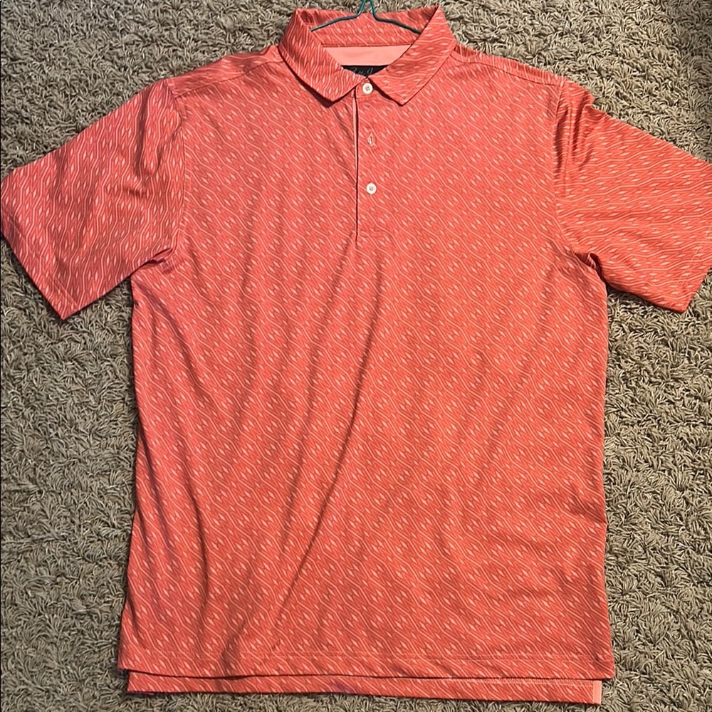 Bobby Jones Pink Polo Shirt Classic Cotton Blend